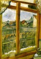 Blick aus einem Fenster Zeitgenosse Marc Chagall